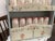 1990s Pfaltzgraff Tea Rose Wall Spice Rack With 12 Canisters with Shelf New Rare Complete Set For Sale - Image 11 of 18