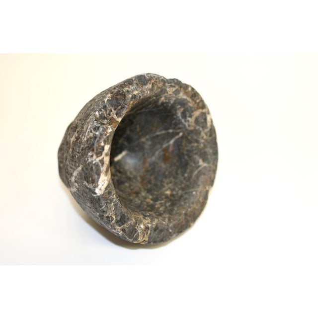 Stone 18th Century Granite Stone Bowl For Sale - Image 7 of 11