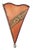 Vintage Parchment Tribal Art Wall Sconce North African For Sale - Image 9 of 12