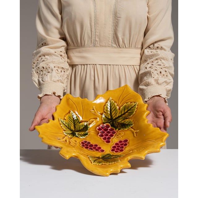 This 1960s vase from France is finished in gold, worked in ceramic. Its form follows honest, well-proportioned lines...