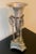Late 20th Century Neoclassical Silver Vase With Swans and Paw Feet For Sale - Image 5 of 12