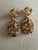 Bochic “Orient” Vintage Citrine & Amethyst Earrings Set 18K Gold & Silver For Sale - Image 13 of 14