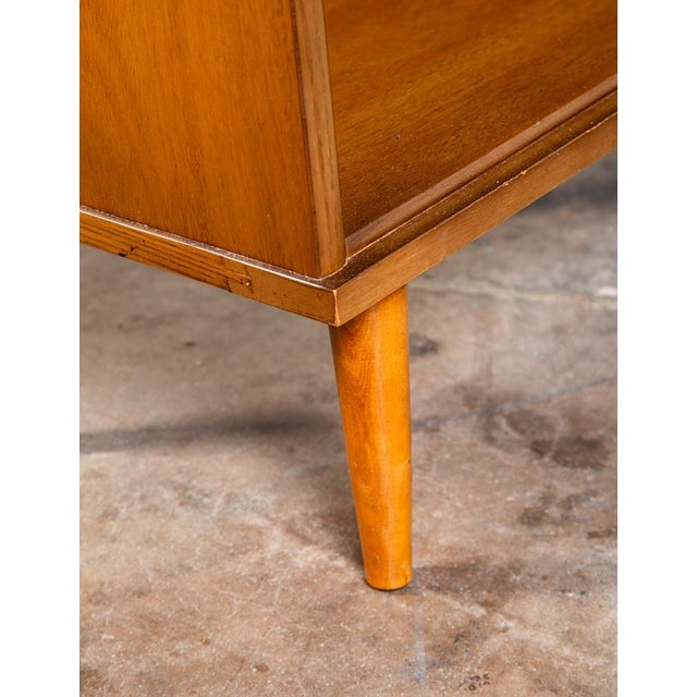 1960s Vintage Mid Century Modern Nightstand Broyhill Walnut Drawer ...