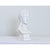 Early 20th Century French Vintage Plaster Bust of a Woman in Laurel Leaf Crown For Sale - Image 5 of 8