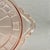 Vintage Pink Depression Glass Handled Cake Plate in Federal Glass Rosemary Pattern For Sale - Image 9 of 10