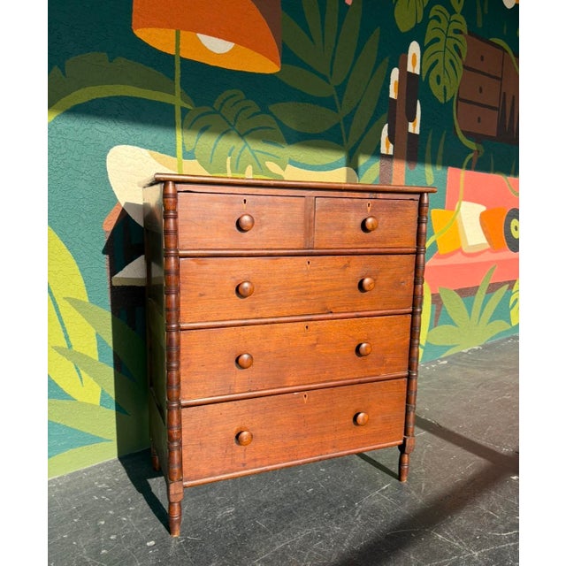 Terrific construction on this tallboy. Solid through and through with great natural patina and character everywhere you look.