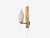 Brass 1960s Kurant, Norwegian Modern, Wall Lights, Brass, Opaline Glass For Sale - Image 8 of 12