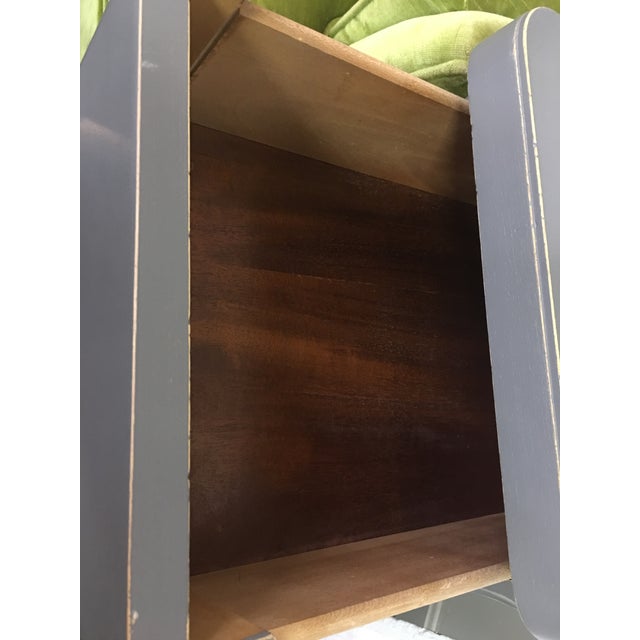 Cavalier Modern Gray Nightstands A Pair Chairish