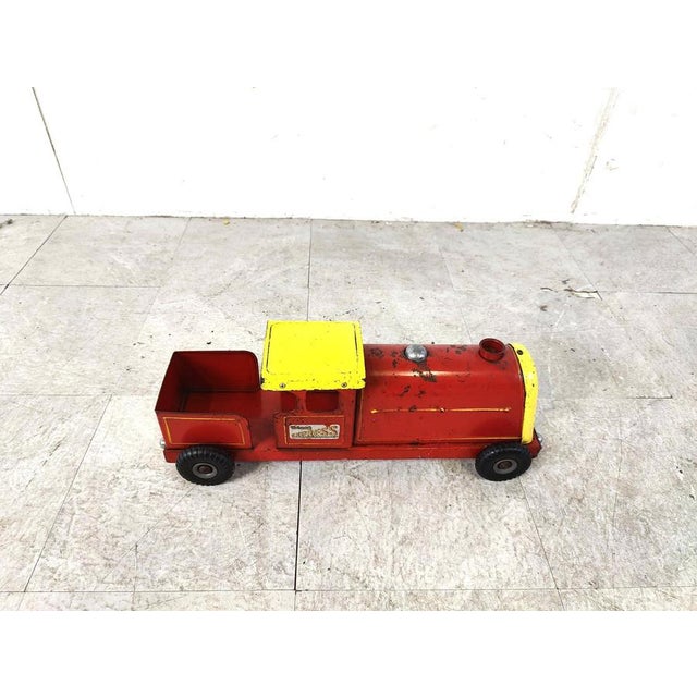 Vintage Tin Toy Car from Tri-Ang, 1950s For Sale - Image 3 of 12