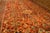 1890s Traditional Red Bold Tribal Geometric Antique Persian Sultanabad Wool Rug For Sale - Image 10 of 10