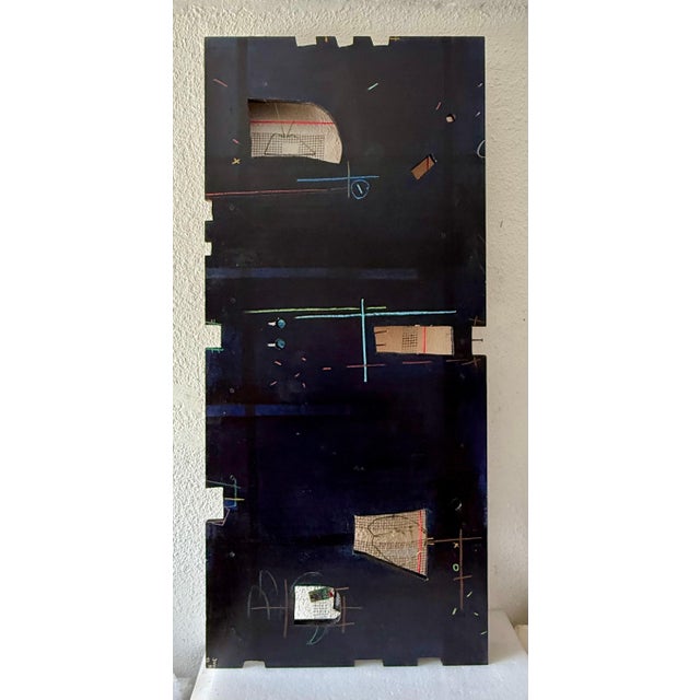 Paint Iké Udé, Large Mixed Media Construction Sculpture Painting Ike Ude African American Art For Sale - Image 7 of 18