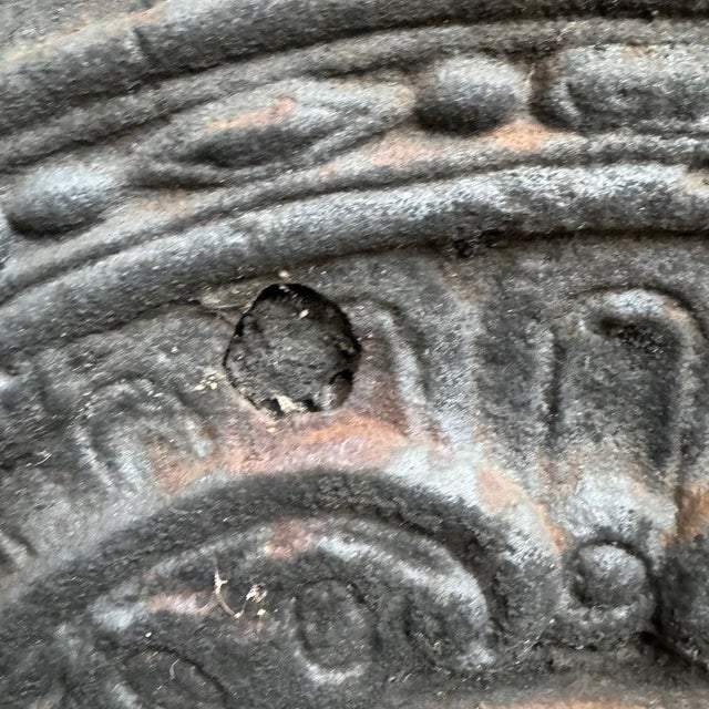 French Chimney Fireback, 1850s For Sale - Image 9 of 15