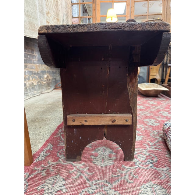 Early 20th Century Primitive Bench For Sale - Image 6 of 8