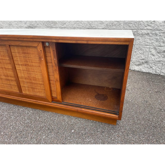 Brown Mid Century Foster McDavid Credenza For Sale - Image 8 of 13