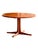 Mid-Century Modern Round Extendable Dining Table in Teak from McIntosh, 1960s For Sale - Image 4 of 13