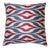 Contemporary Silk Ikat Pillow Cover Bohemian Pillow For Sale