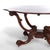 Antique Rococo Carved Mahogany Turtle Top Center Table C1890 For Sale - Image 4 of 14