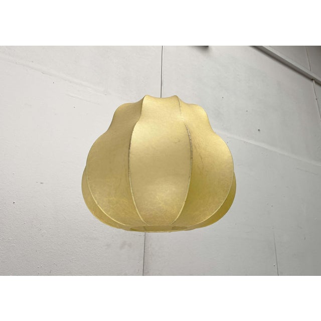 Mid-Century Modern Cocoon Pendant Lamp by Friedel Wauer for Goldkant Leuchten, 1960s For Sale - Image 18 of 18