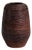 1960s German Dark Brown Ceramic Spara Keramik Vase For Sale
