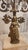 This listing features a gorgeous three candle and crystal candelabra with a marble base. Careful attention was made to...