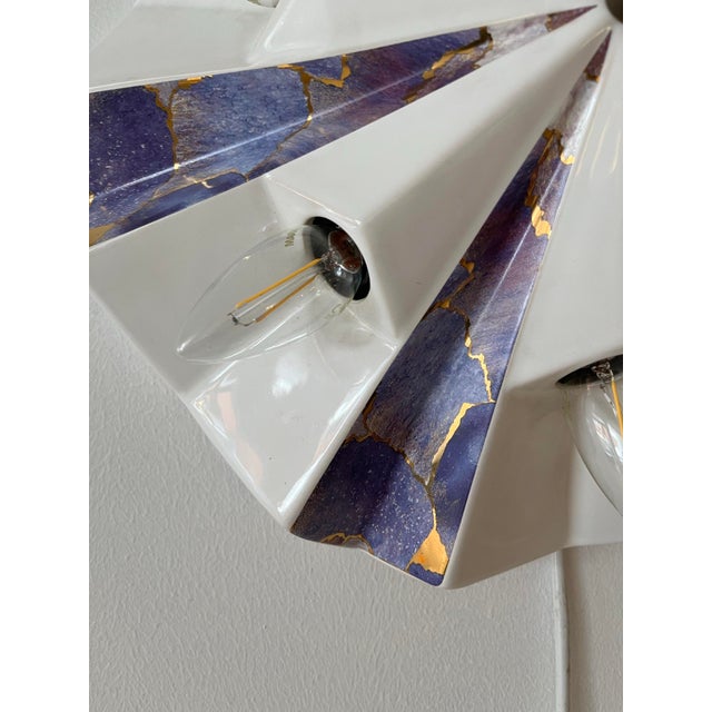 Ceramic Ceramic Pan Lamp from Scheurich, 1970s For Sale - Image 7 of 8