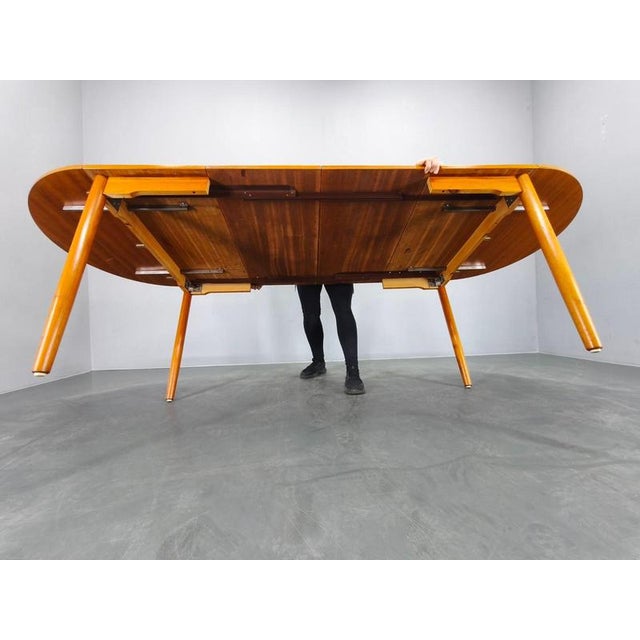 Mid-Century Modern Danish Extendable Dining Table, 1960s For Sale - Image 15 of 18