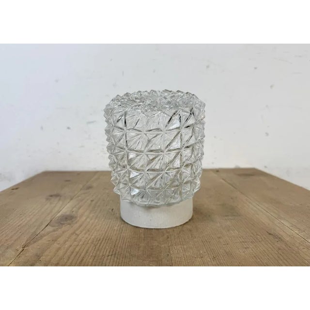 1970s Vintage White Porcelain Wall Light, 1970s For Sale - Image 5 of 12