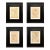 Pablo Picasso Trip to Paris Set of 4 Framed For Sale