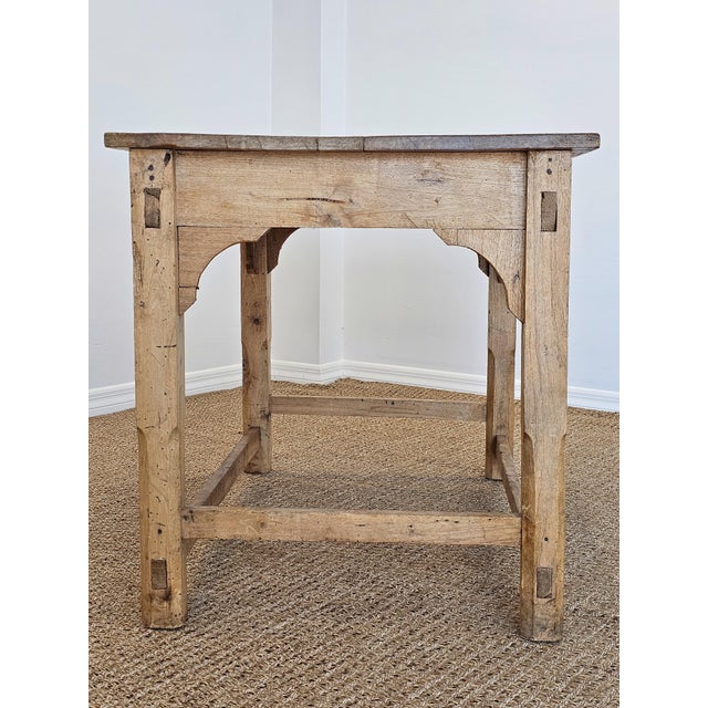 19th Century English Pine Farmhouse Table / Writing Desk, Circa 1870 For Sale - Image 13 of 15