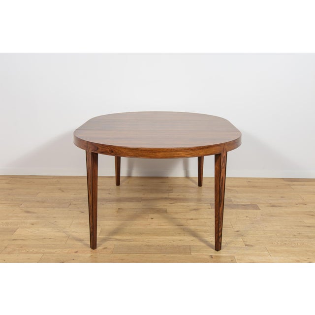 Mid-Century Modern Extendable Dining Table in Rosewood by Severin Hansen for Haslev Møbelsnedkeri, Denmark, 1960s For Sale - Image 11 of 18