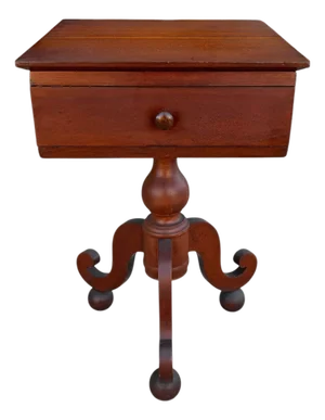 19th Century American Empire Side Table