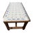 Early 20th Century French or Dutch Farm Style Table With Delft Tile Top and Drawers on Each End For Sale - Image 4 of 5