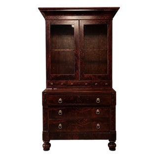 Vintage Mahogany Hutch Secretary Sale Price For Sale