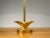 Gold French Sculptural Gilt Cast Metal Lamp from Fondica, 1980s For Sale - Image 8 of 11