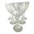 Cristal D’Arques Wine/Water Goblet Set of 6 For Sale