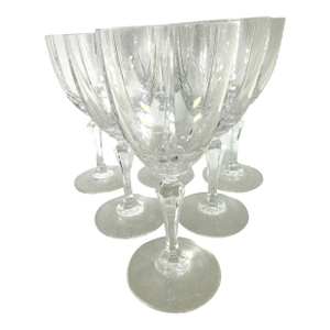Cristal D’Arques Wine/Water Goblet Set of 6
