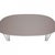 Wood Grey Superellipse Dining Table by Piet Hein For Sale - Image 7 of 11