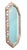 Bring a touch of seaside charm to your space with this large vintage shell-encrusted beveled wall mirror. The substantial...