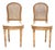Antique French Gilt Wood Side Chairs, 1890, Set of 2 For Sale