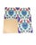 Turkish Turkish Iznik Red & Blue Floral Pattern Ceramic Tile For Sale - Image 3 of 6