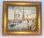 Vintage Miniature Harbor Scene Painting of Paris, France With Eiffel Tower Signed j.s. Reilly For Sale - Image 4 of 7