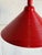 Mid 20th Century Mid-Century Modern Red Adjustable Metal Pendant Ceiling Lamp For Sale - Image 4 of 10