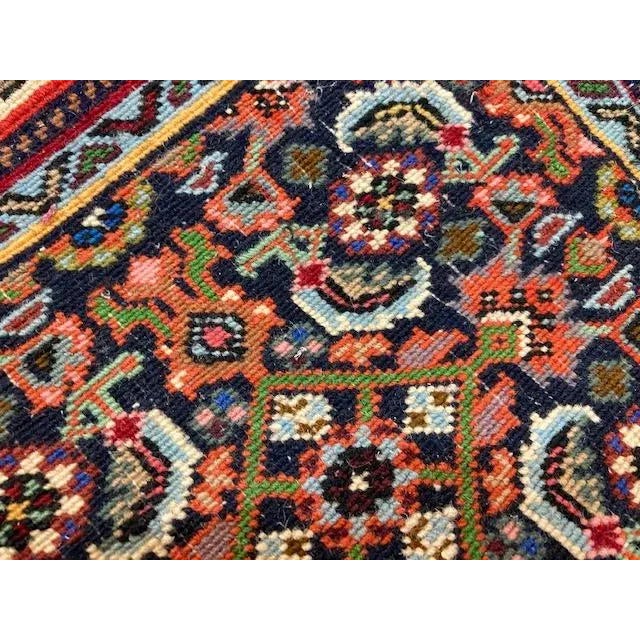Persian 1970s Vintage Persian Bijar Rug For Sale - Image 3 of 5
