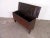 Small Antique Oak Chest For Sale - Image 5 of 13