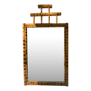 Bamboo Pagoda Mirror For Sale