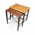 These mid century teak tables are a stunning pair of nesting side tables designed by john herbert for a. Younger ltd,...