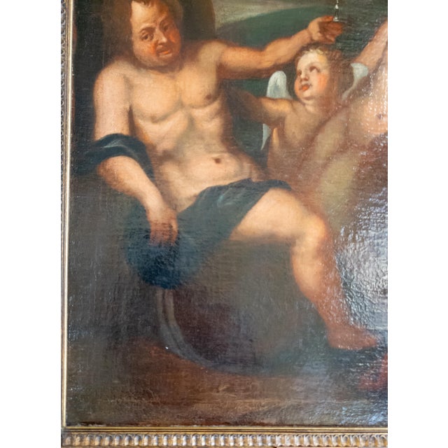 18th Century Baroque Old Master Painting of Bacchus Grotto Scene Attributed to Petr Brandl For Sale - Image 9 of 18
