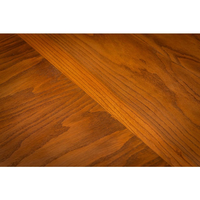 Desk in Ash Veneer and Dark Stained Details by Pier Luigi Colli, Italy, 1930s For Sale - Image 12 of 18