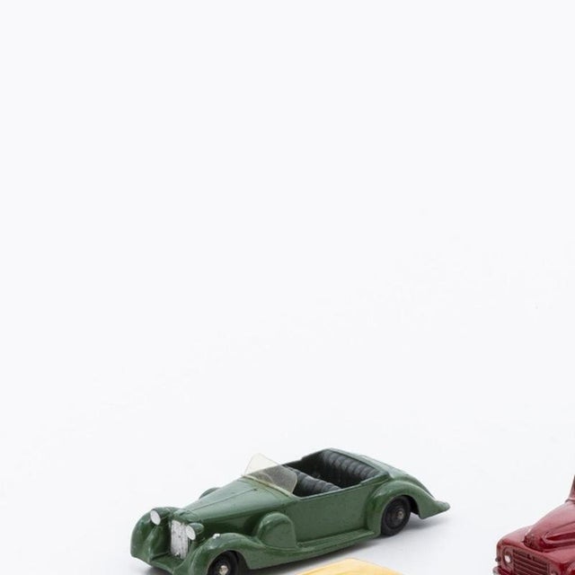 Toys - Dinky Toys four cars. 20th century Europe, made of metal and other materials. Comprising a Bedford Van, Bedford...