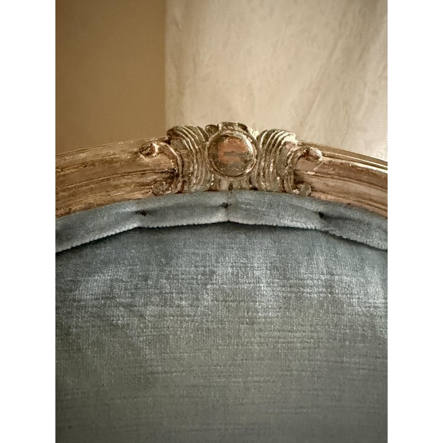 Late 19th Century Bergeren Chairs in Velvet, 1880, Set of 2 For Sale - Image 5 of 8
